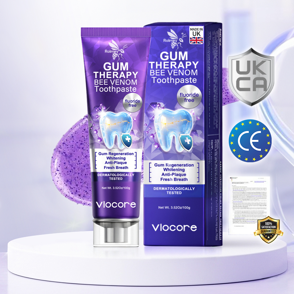 🌟Οδοντόκρεμα Rolimey® VioCore για την οδοντιατρική θεραπεία με δηλητήριο μέλισσας